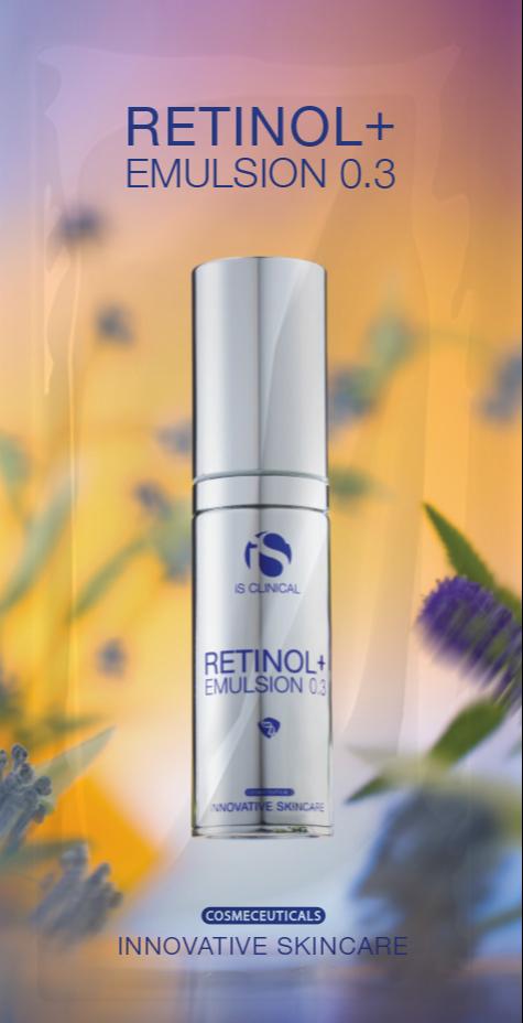 iS Clinical RETINOL+ EMULSION 0.3 (20 kpl näytepakkaus)