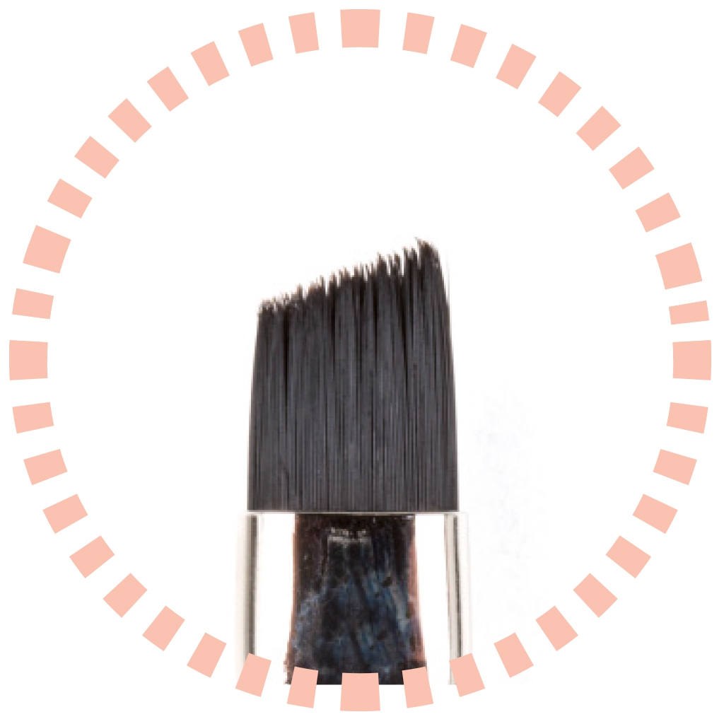 [29085] ProNails n° 13 Cut Off Stroke Brush