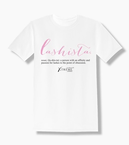 [660146S] Xtreme Lashes Lashista T-Shirt White S